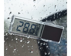 Часы–дисплей с термометром на солнечных батареях