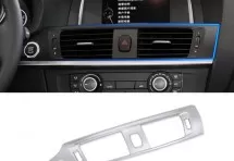 Декоративные накладки для центральных отверстий обдува салона BMW X3, X4 2012-2017