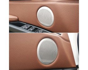 Декоративные накладки на дверные динамики BMW X5 F15 2014-2017 B