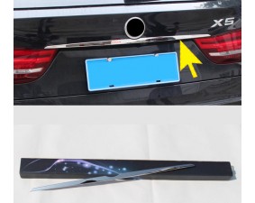 Хромированная накладка на дверь багажника BMW X5, X6 2014-2017