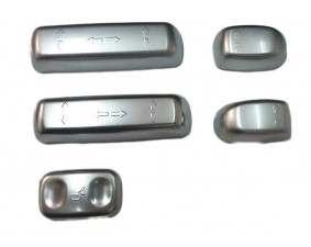 Декоративные накладки на ручки электрической регулировки сидений Honda CR-V 4 2012+