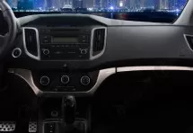 Декоративная накладка для панели кондиционера Hyundai Creta 2016+