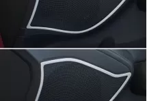 Декоративные накладки на дверные динамики Hyundai ix35 2010+ B
