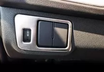 Декоративная накладка на левую консоль салона Hyundai Solaris 2 2017+