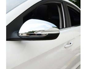 Хромированные накладки на зеркала заднего вида Hyundai Solaris 2 2017+
