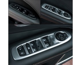 Декоративные накладки для панели стеклоподъемника Jeep Compass II 2017+