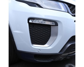 Хромированные накладки на заглушки передних ПТФ Land Rover Range Rover Evoque 2015+