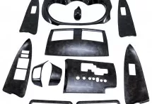 Декоративные накладки для салона Toyota RAV4 2010-2012 - Темное дерево