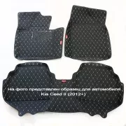 Кожаные 3D коврики Autozs Premium для Hummer H3