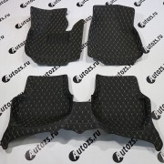 Кожаные 3D коврики Autozs Premium для Audi A3 III (8V) Хэтчбек 5 дв. (2012+)