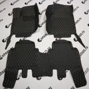 Кожаные 3D коврики Autozs Premium для Nissan Murano II (Z51) (2008-2010)