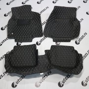 Кожаные 3D коврики Autozs Premium для Subaru Forester III Рестайлинг (2011-2013)