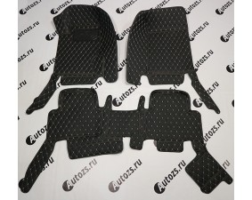 Кожаные 3D коврики Autozs Premium для SsangYong Rexton III (2012+)