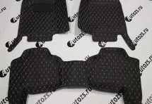 Кожаные 3D коврики Autozs Premium для SsangYong Rexton II (2007-2012)