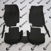 Кожаные 3D коврики Autozs Premium для Hyundai Coupe II (GK) (2001-2007)