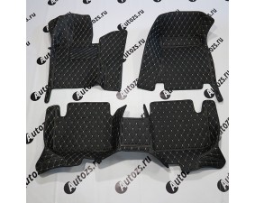Кожаные 3D коврики Autozs Premium для BMW 7 серия VI (G11/G12) (2015+)
