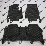 Кожаные 3D коврики Autozs Premium для Kia Sportage III Рестайлинг (2014+)