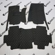 Кожаные 3D коврики Autozs Premium для Mercedes-Benz G-Класс AMG I (W463) Рестайлинг (2008-2012) 