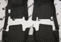 Кожаные 3D коврики Autozs Premium для Subaru XV II (2017+)