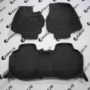 Кожаные 3D коврики Autozs Premium для Toyota Camry (Japan) XV50 (2012+) 