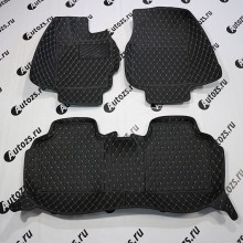Кожаные 3D коврики Autozs Premium для Toyota Camry (Japan) XV50 (2012+) 