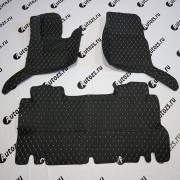 Кожаные 3D коврики Autozs Premium для Land Rover Range Rover III (2002-2005)