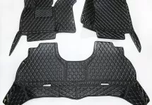 Кожаные 3D коврики Autozs Premium для BMW X5 II (E70) (2006-2010)