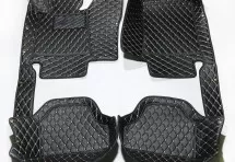 Кожаные 3D коврики Autozs Premium для BMW M3 IV (E9x) Седан (2007-2013)
