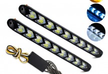 Ходовые огни + сигнал поворота 9/12 LED