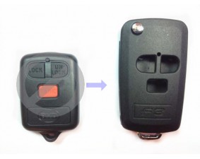Выкидной ключ BYD F3 3 кнопки A #105