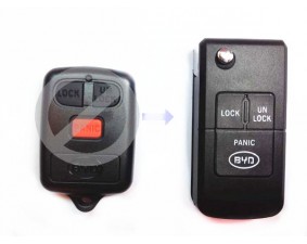 Выкидной ключ BYD F3 3 кнопки B #206