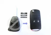 Выкидной ключ Chrysler 2 кнопки A