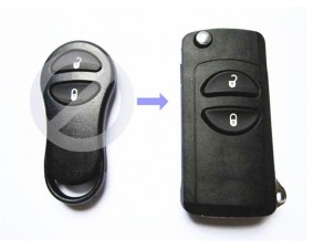 Выкидной ключ Chrysler 2 кнопки C