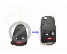 Выкидной ключ Chrysler 3 кнопки C #346