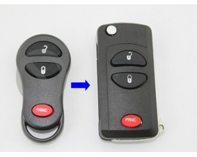 Выкидной ключ Chrysler 3 кнопки F