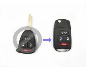 Выкидной ключ Chrysler 4 кнопки C #348