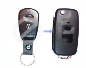 Выкидной ключ Hyundai Elantra 2 кнопки D
