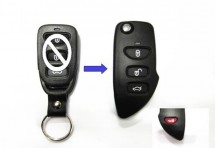 Выкидной ключ Kia Cerato 3 кнопки A #367