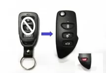Выкидной ключ Kia Cerato 3 кнопки A #367