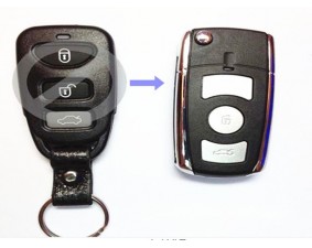 Выкидной ключ Kia Cerato 3 кнопки D