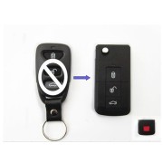 Выкидной ключ Kia Cerato "Mini" 3 кнопки #377