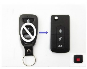 Выкидной ключ Kia Cerato "Mini" 3 кнопки #377