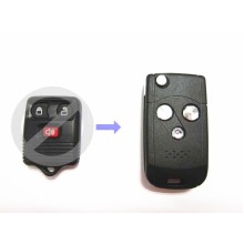 Выкидной ключ Ford 3 кнопки A