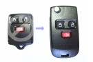 Выкидной ключ Ford 3 кнопки D