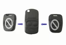 Выкидной ключ Land Rover 2 кнопки B #353