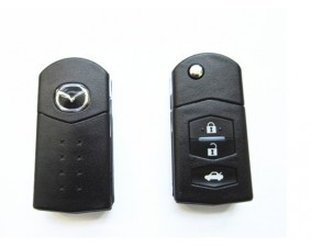 Выкидной ключ Mazda "Originally" 3 кнопки #402