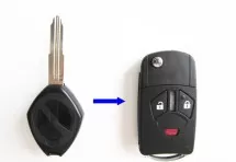 Выкидной ключ Mitsubishi 3 кнопки A 415