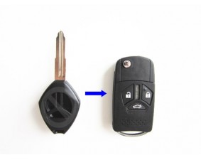 Выкидной ключ Mitsubishi 3 кнопки B #416
