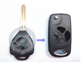 Выкидной ключ Toyota Camry 3 кнопки B #8