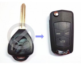 Выкидной ключ Toyota Camry 3 кнопки C #82